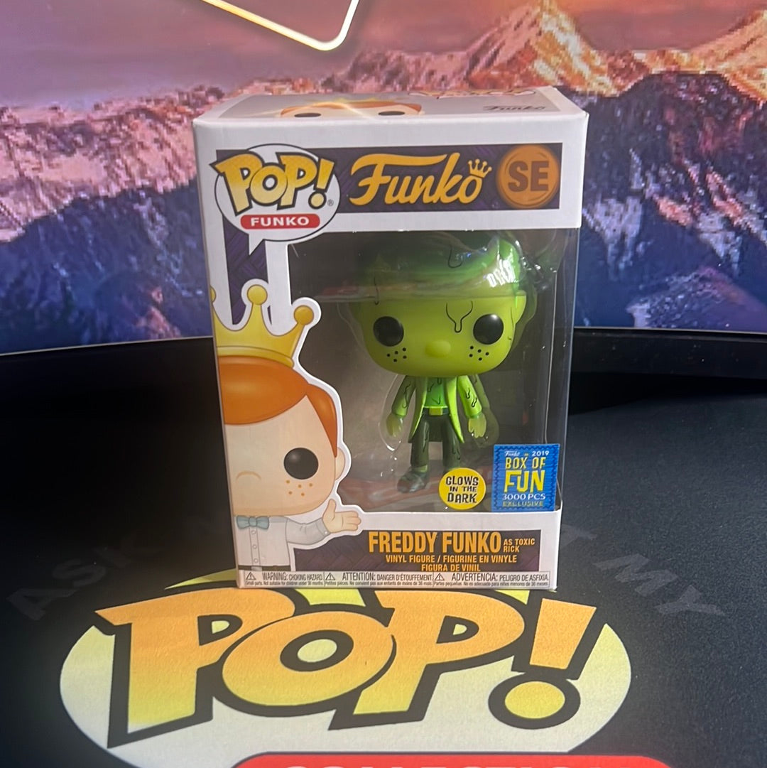 Freddy funko 2024 as toxic Rick